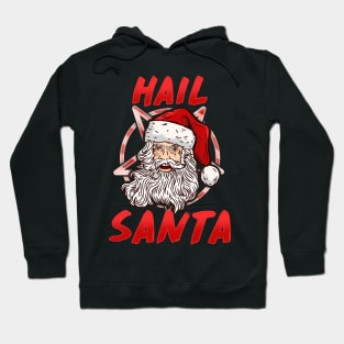 Hail Santa - Satanic Christmas Gift Hoodie